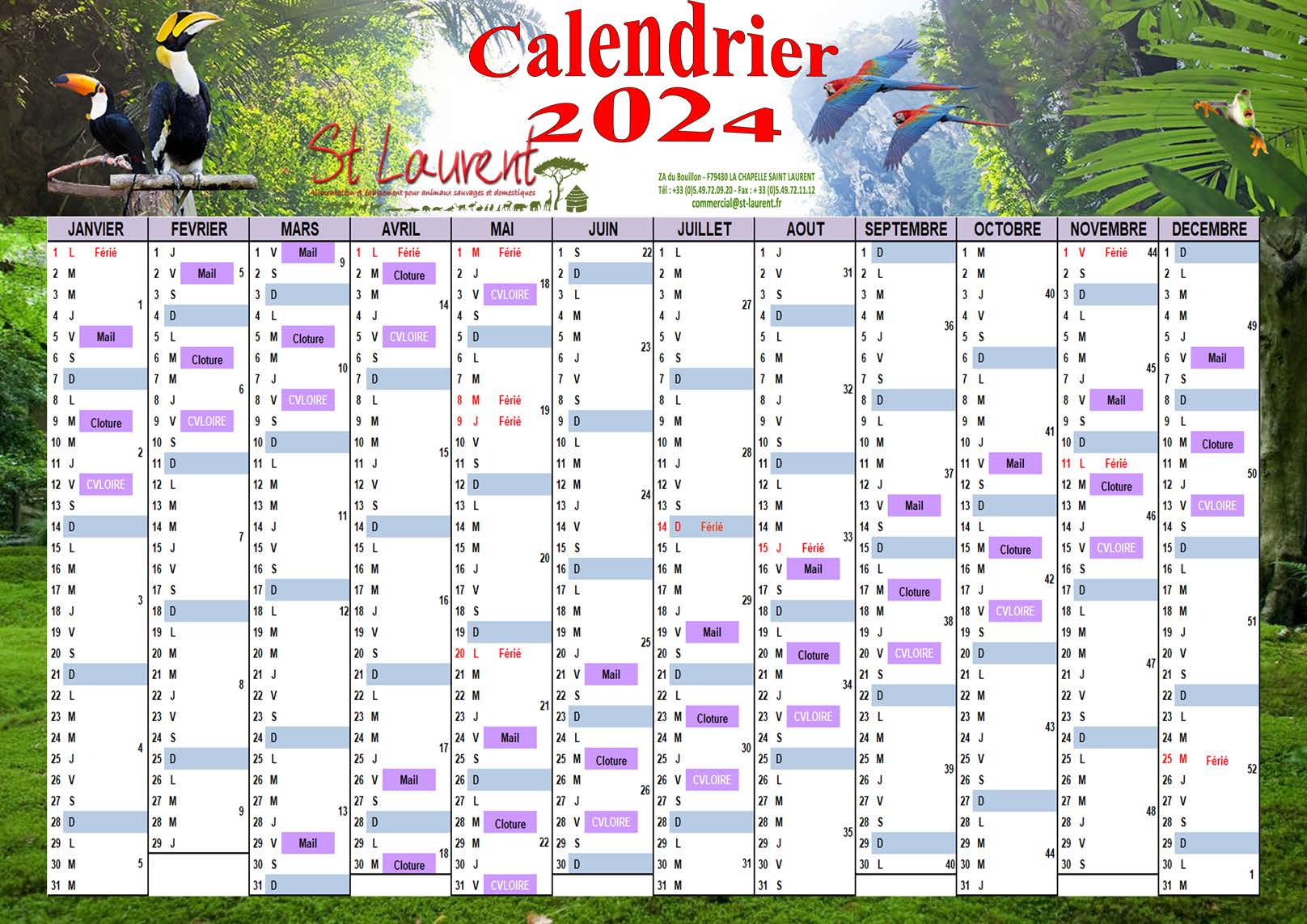 Calendrier tournée Centre-Val de Loire 2024